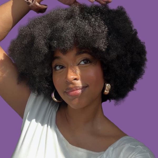 Kinky hair