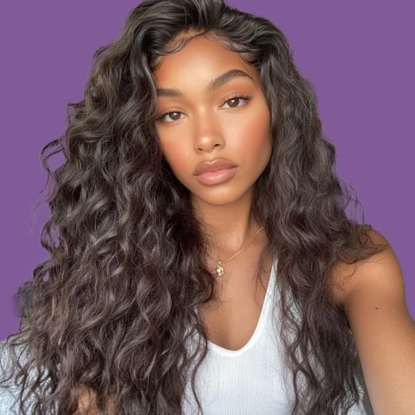 Wavy hair