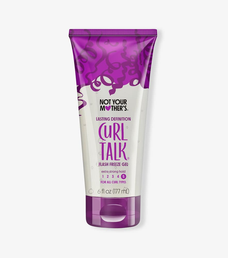 NOT YOUR MOTHER'S  CURL TALK FLASH FREEZE GEL EXTRA HOLD