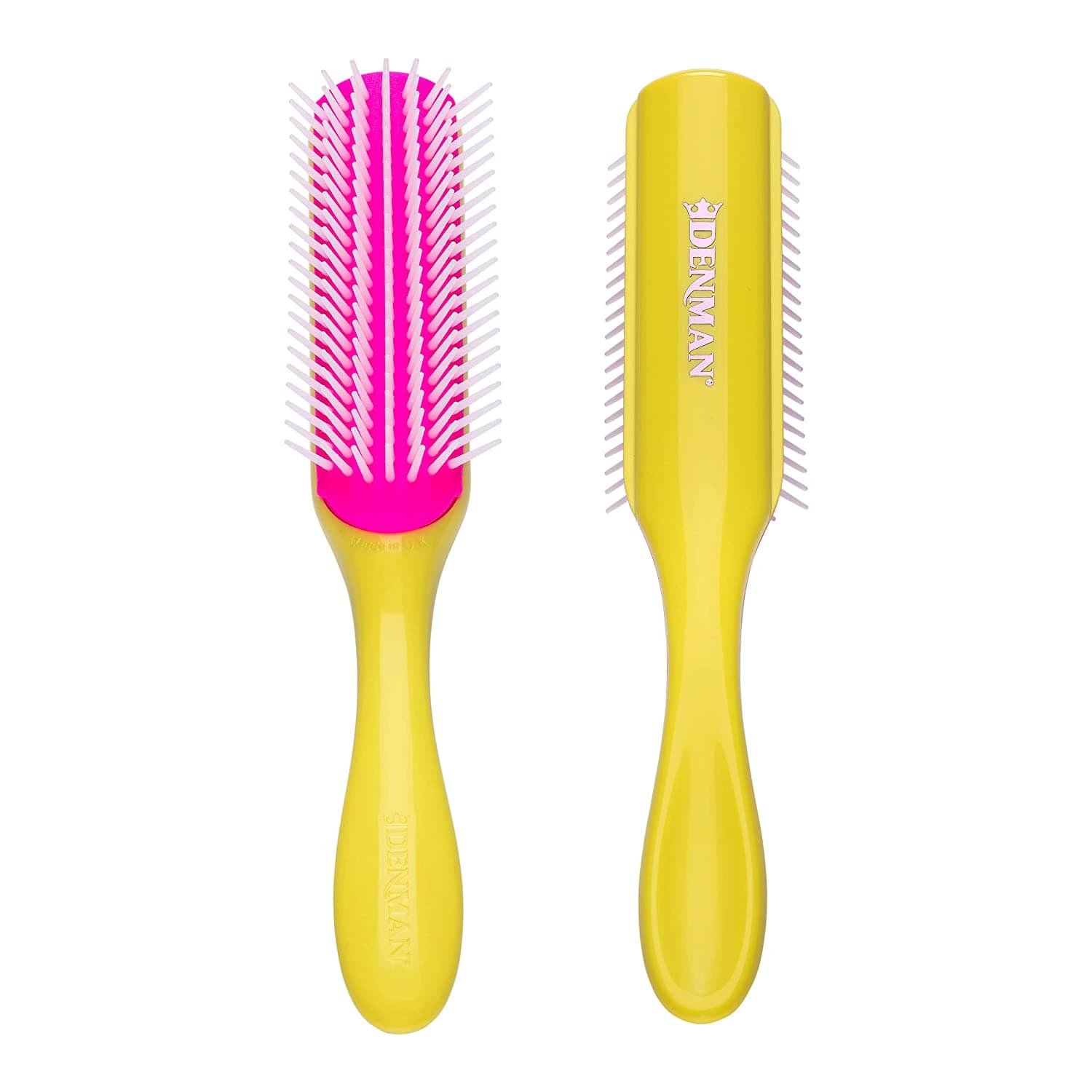 DENMAN HONOLULU YELLOW D3 ORIGINAL STYLER 7 ROWS
