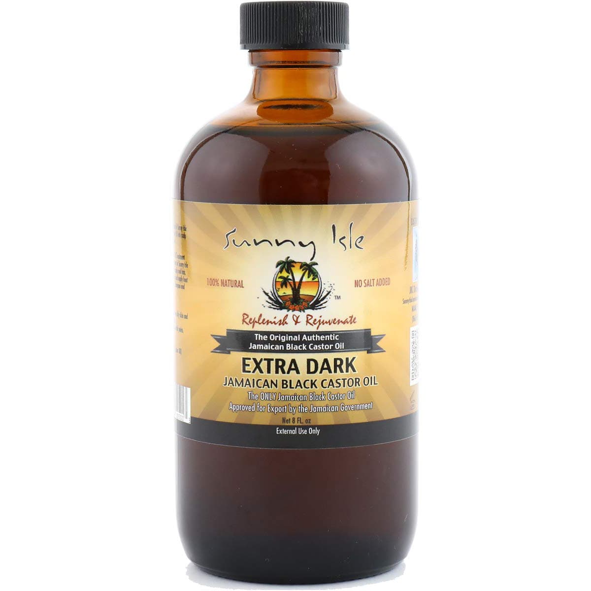 Sunny Isle Extra Dark Jamaican Black Castor Oil - 8Oz