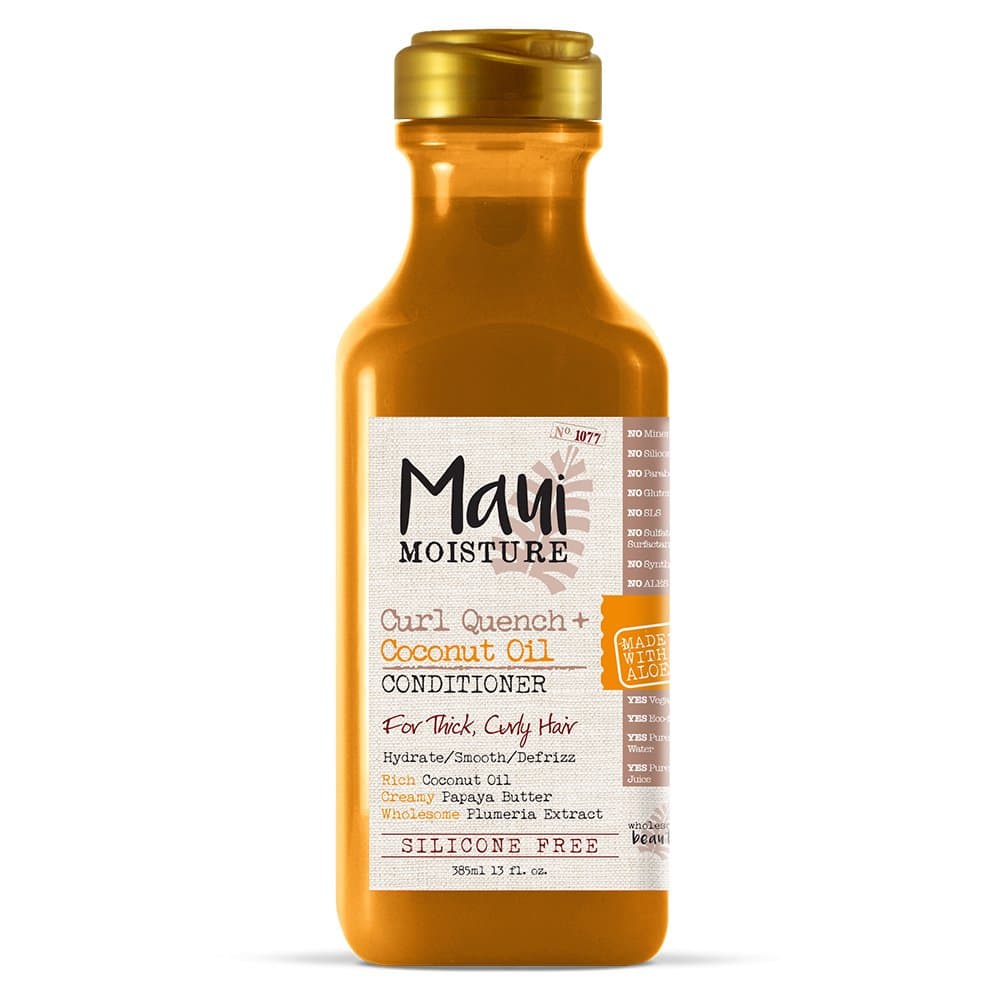 Maui Moisture Curl Quench + Coconut Oil Hair Conditioner - 13 Fl Oz